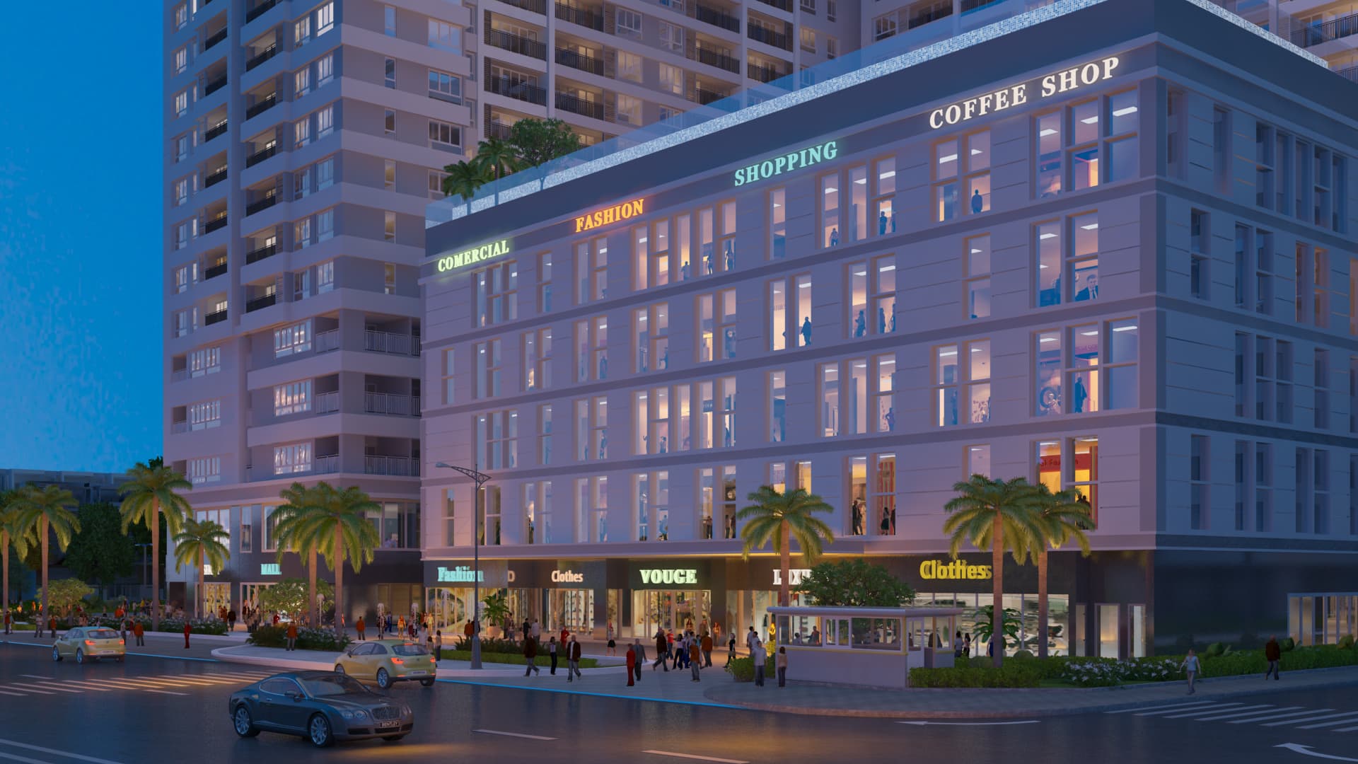Before-Novaland - Orchard Parkview 3D Rendering